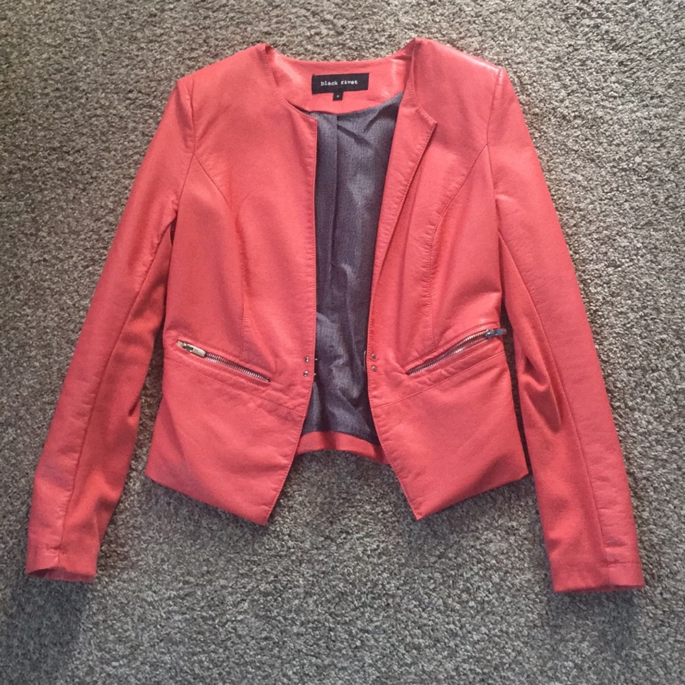 Black River leather jacket